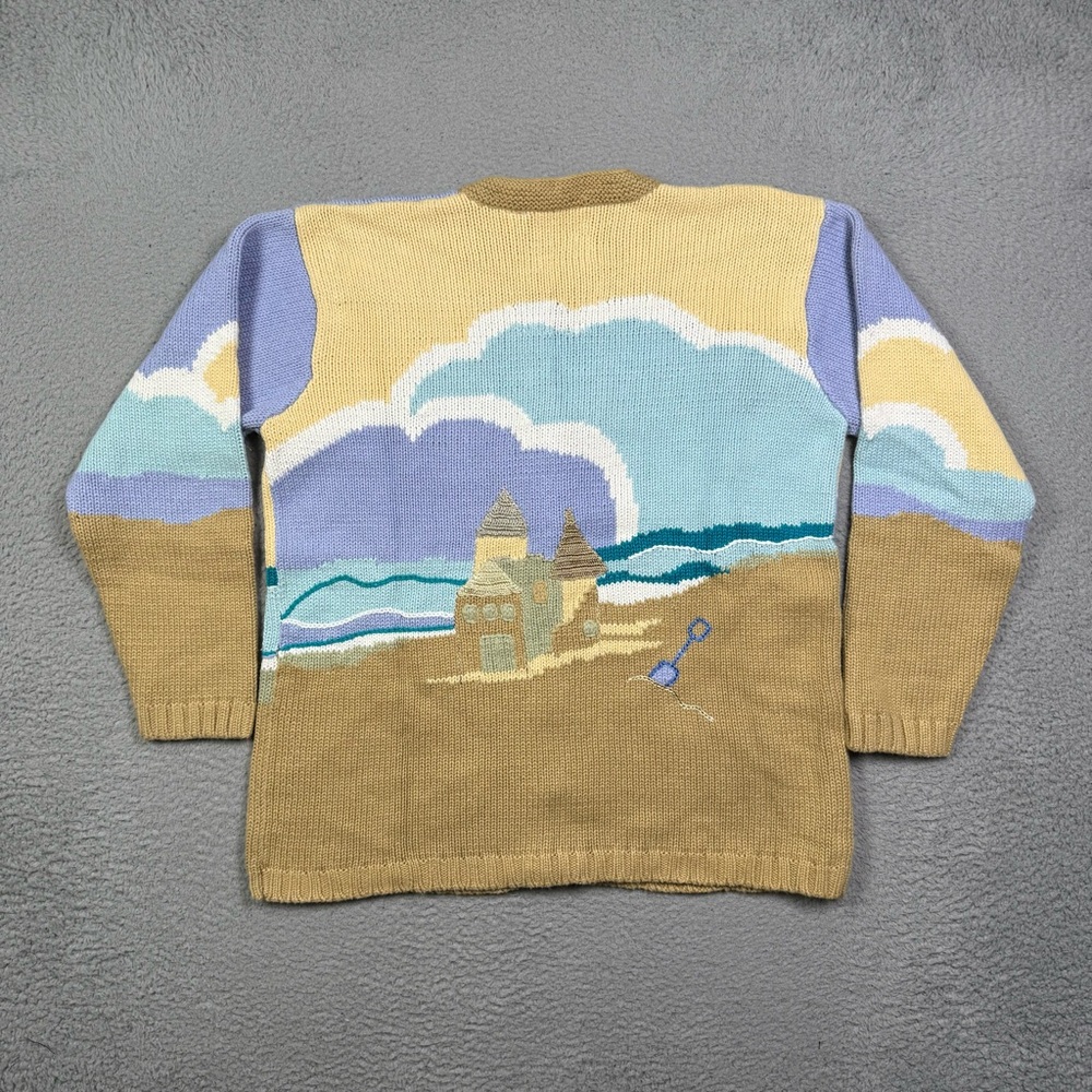Storybook Knits beach ocean nature cardigan knit‎ sweater - Picture 4 of 4